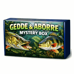 Fisk & Fang mystery box - Gedde/aborre